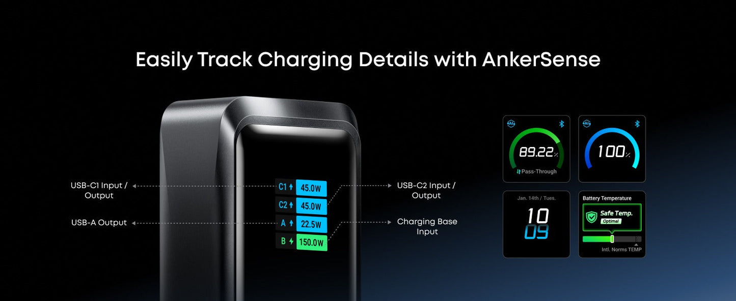 Anker Prime Power Bank (26K, 300W)