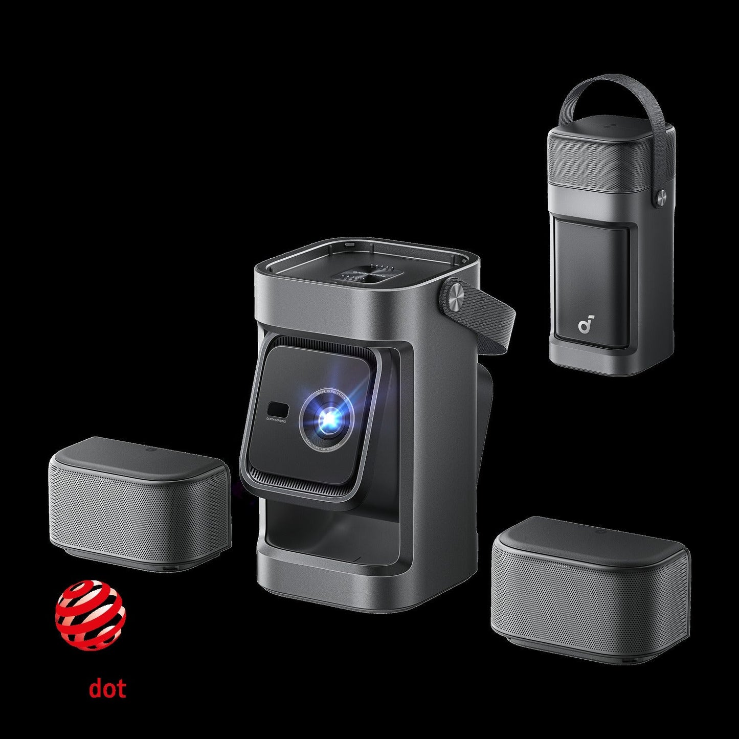 soundcore Nebula P1 | World's First Portable Projector with Detachable Speakers