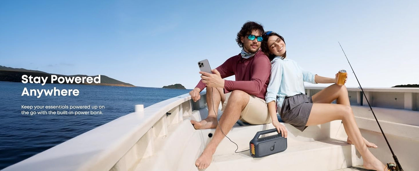soundcore Boom 2 | Portable Bluetooth Speaker for Bass