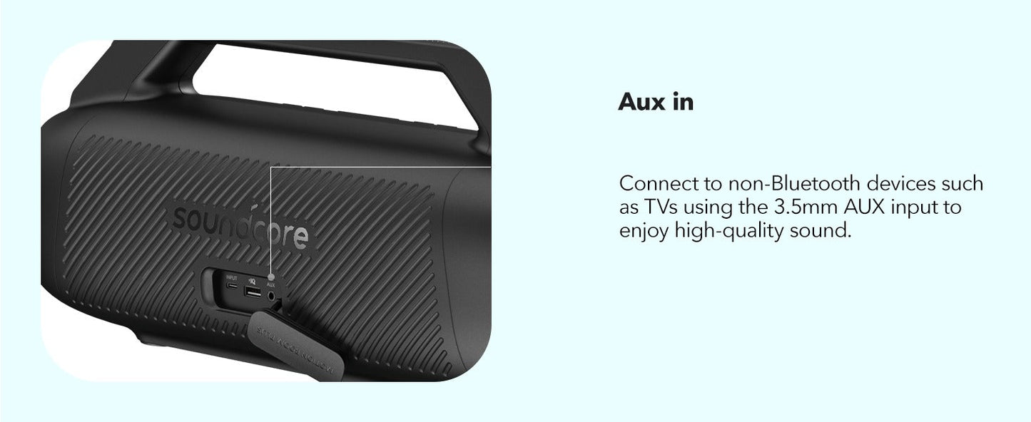 soundcore Motion Boom Plus | Outdoor Portable Speaker
