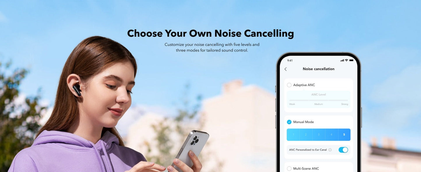 soundcore P40i | Smart ANC True-Wireless Earbuds
