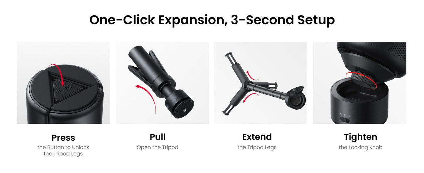 soundcore Nebula Capsule Power Bank Tripod