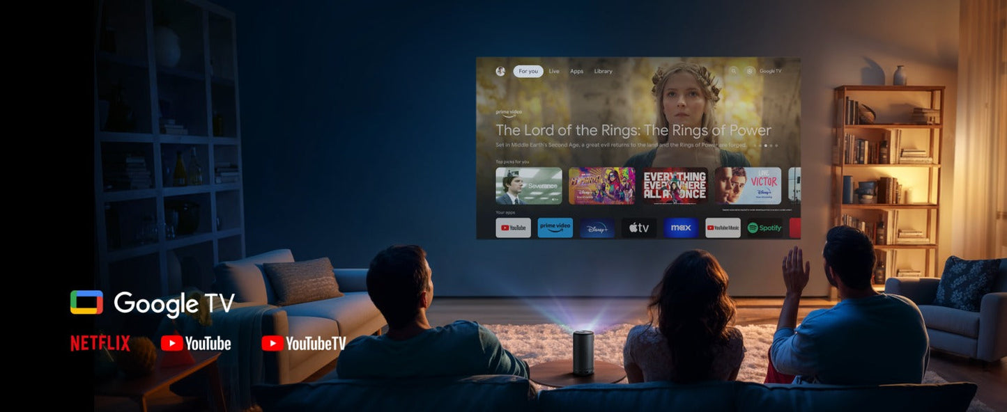 soundcore Nebula Capsule 3 | 1080p Mini Google TV Projector