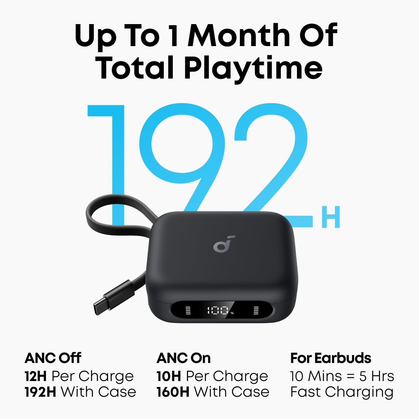 soundcore P41i | Earbuds with Built-In Phone Charging