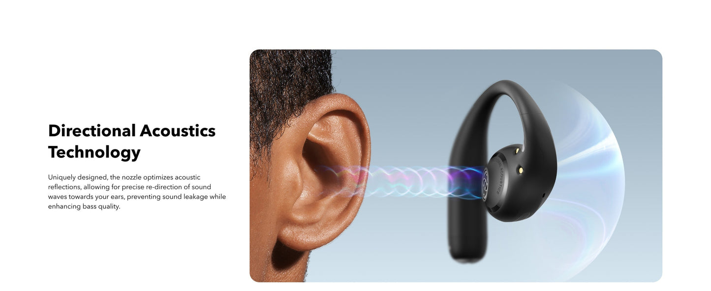 soundcore AeroFit Pro | Secure Open-Ear Sport Earbuds