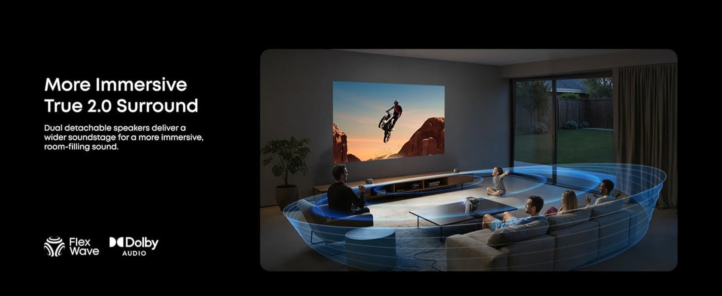 soundcore Nebula P1 | World's First Portable Projector with Detachable Speakers
